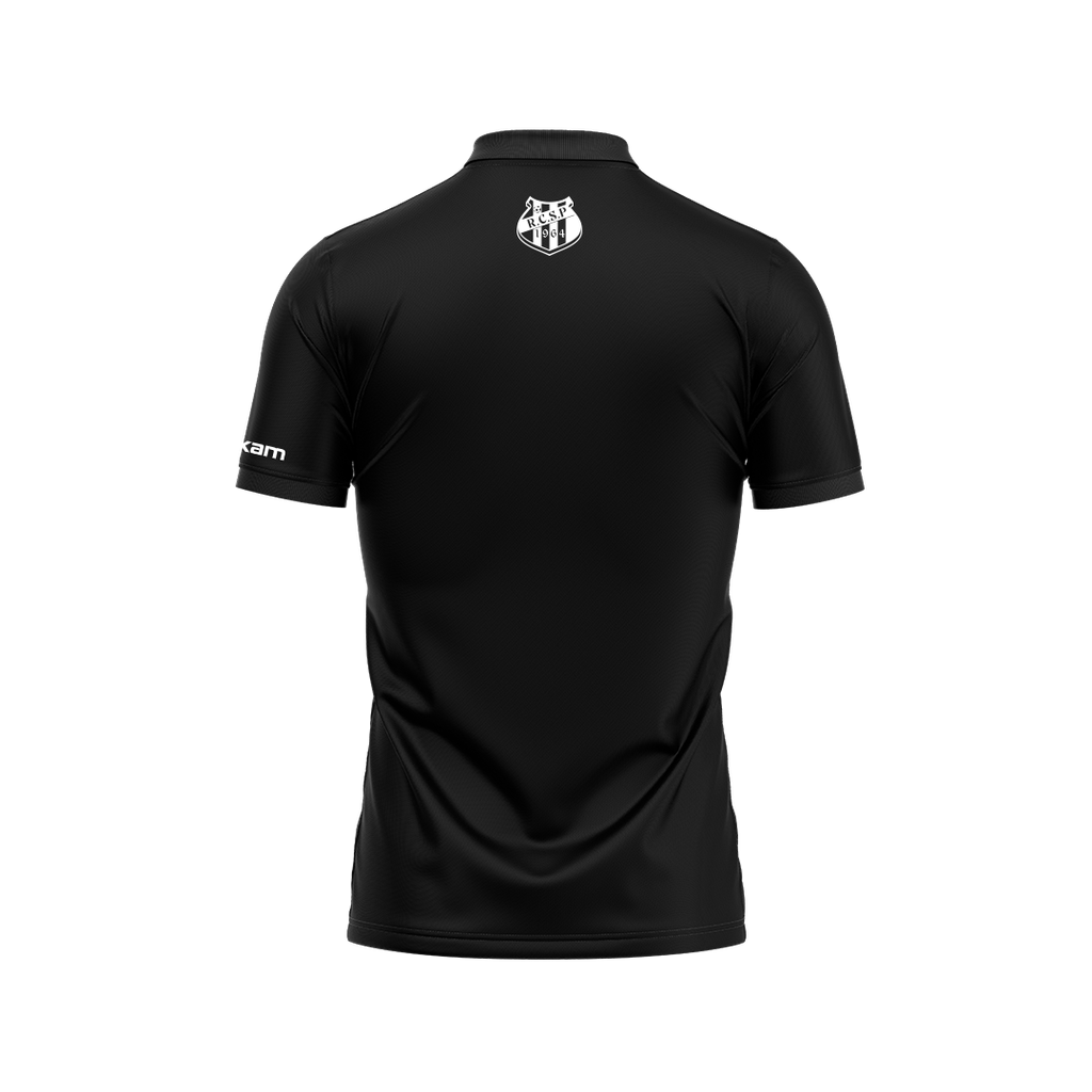 RC SAINT-PIERRE Polo sport H - Noir