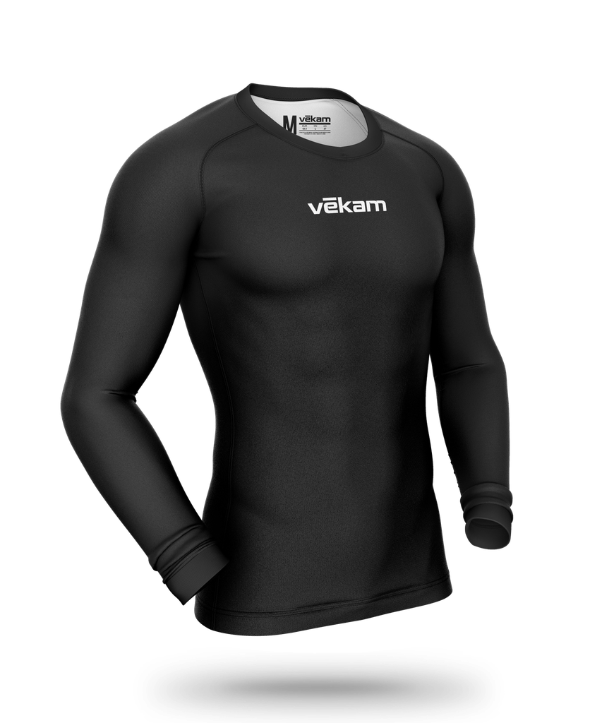 BASIC 01 T-shirt Lycra ML H - Noir