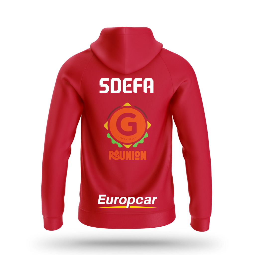 SDEFA Survêtement Sport - Rouge