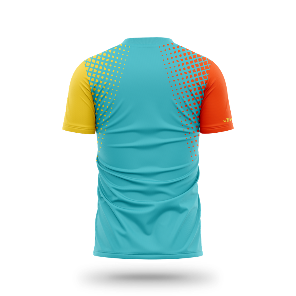 GELDOF25 - T-shirt H - Cyan