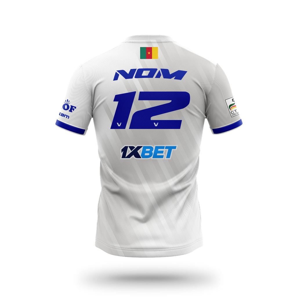 ATLANTIC SPORT KRIBI Maillot de match H - Blanc