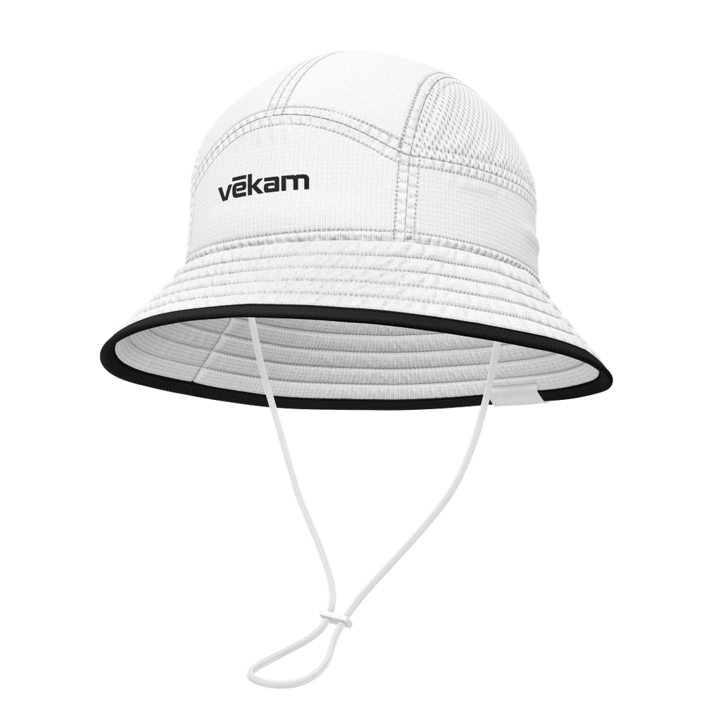 VEKAM PREMIUM Bob de sport - Blanc