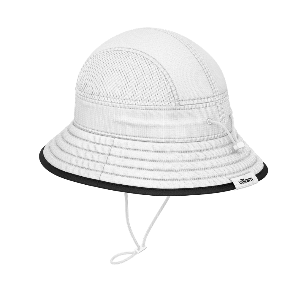 VEKAM PREMIUM Bob de sport - Blanc