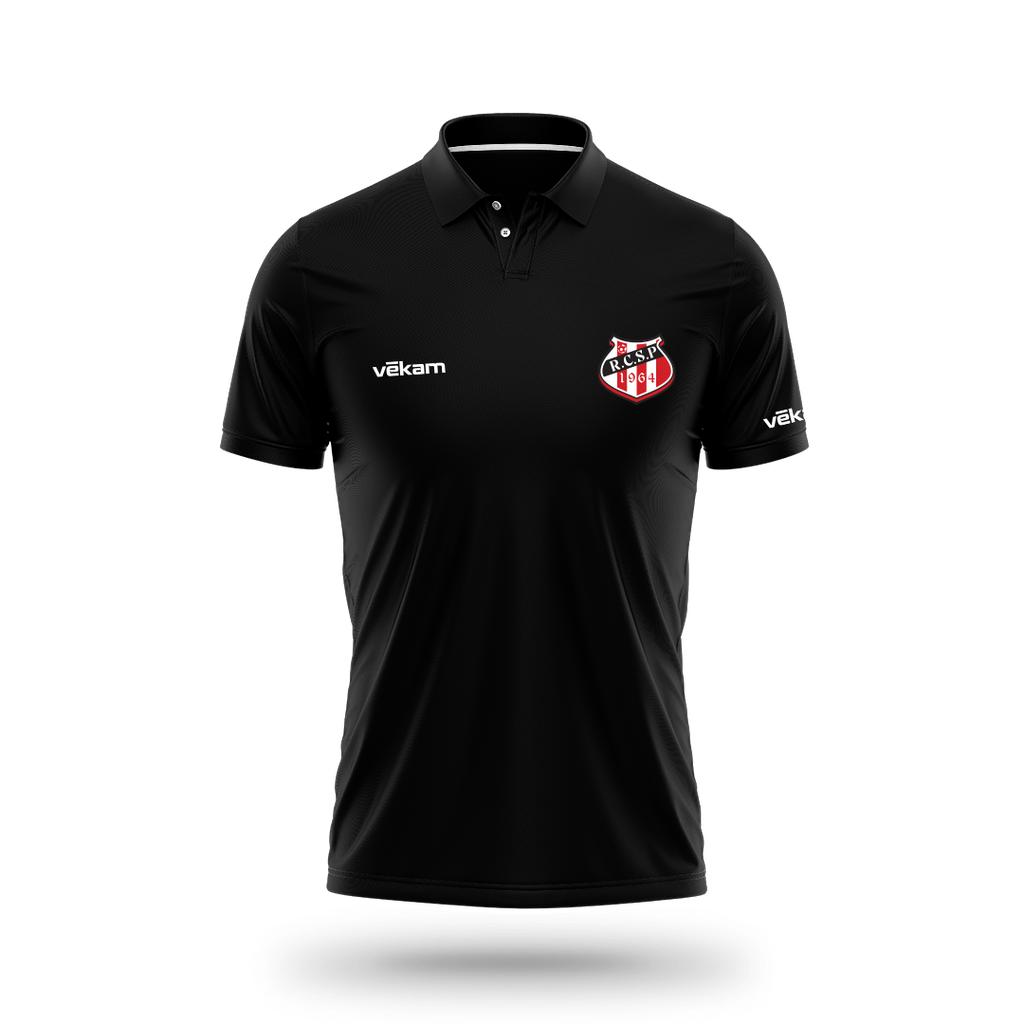 RC SAINT-PIERRE Polo sport H - Noir