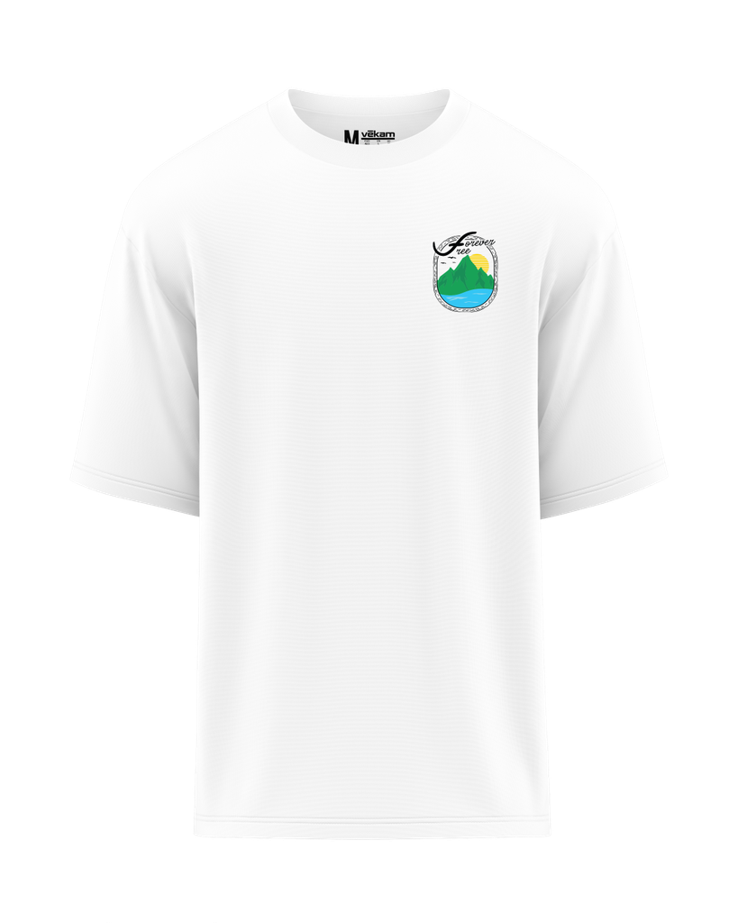FOREVER FREE T-shirt H - Blanc