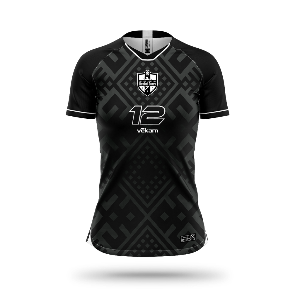 TKC HANDBALL Maillot de match F - NOIR