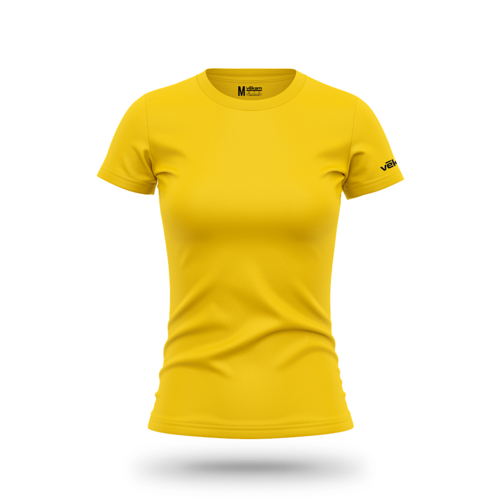 BASIC T-shirt 01 F - Jaune