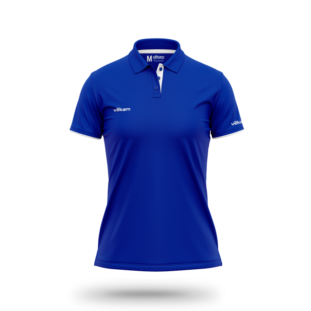 BASIC Polo 01 F - Bleu