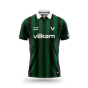 VEKAM PREMIUM Polo - Green Stripes