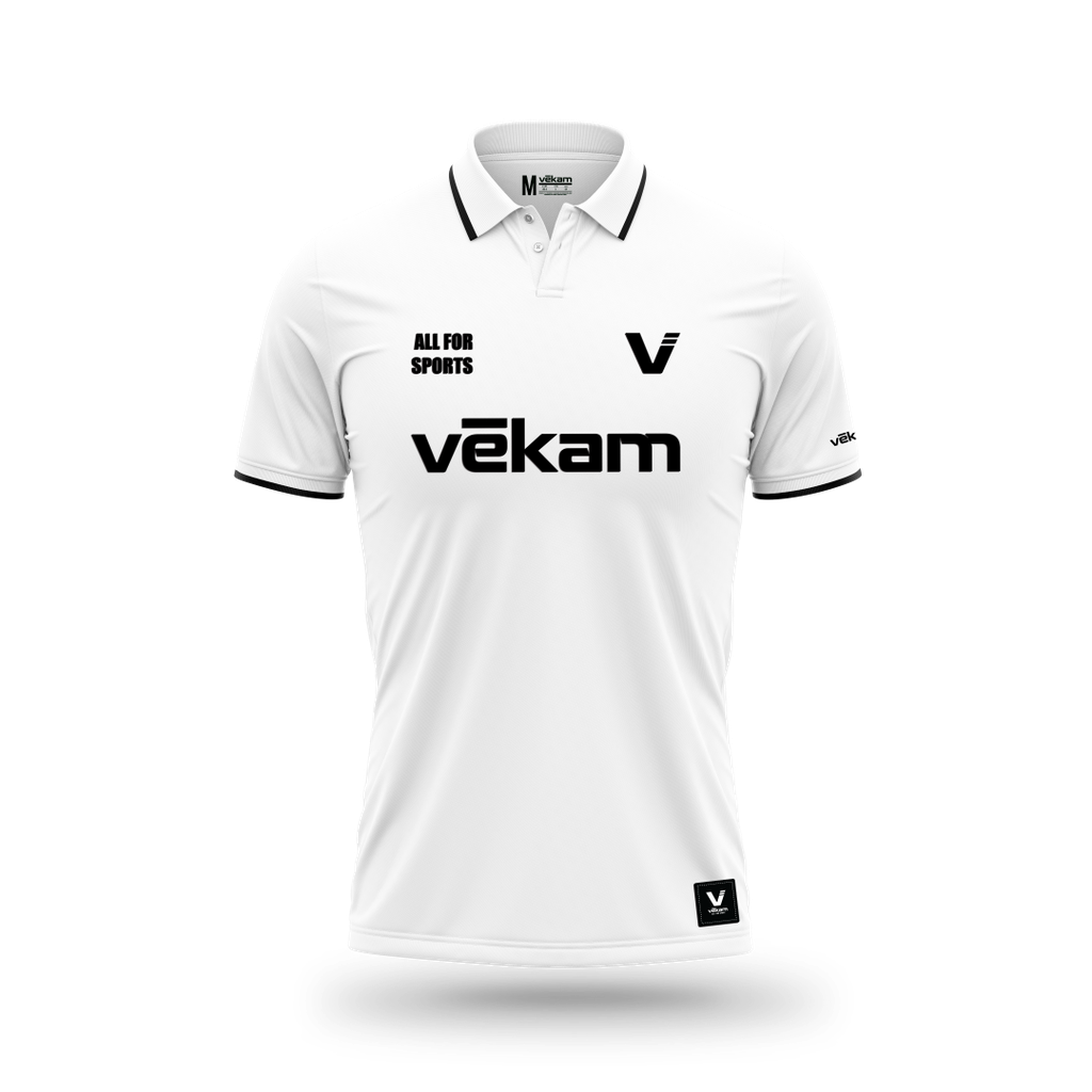 VEKAM PREMIUM Polo - White Pure