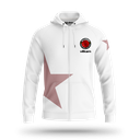 ABR Veste de survêtement à capuche - White Star