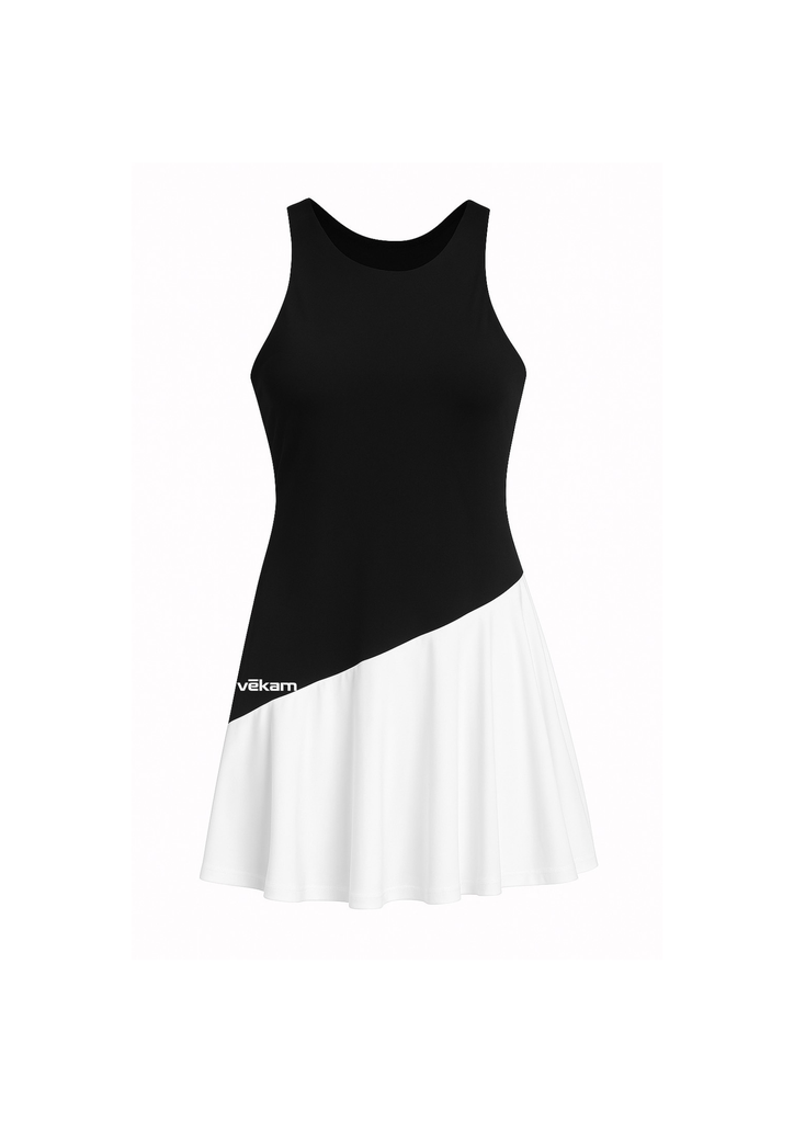 VEKAM Robe de sport Bicolore